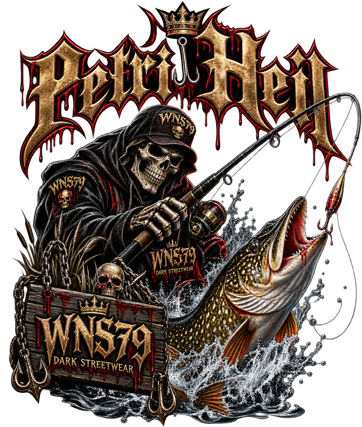 WNS79 Hoodie – Petri Heil