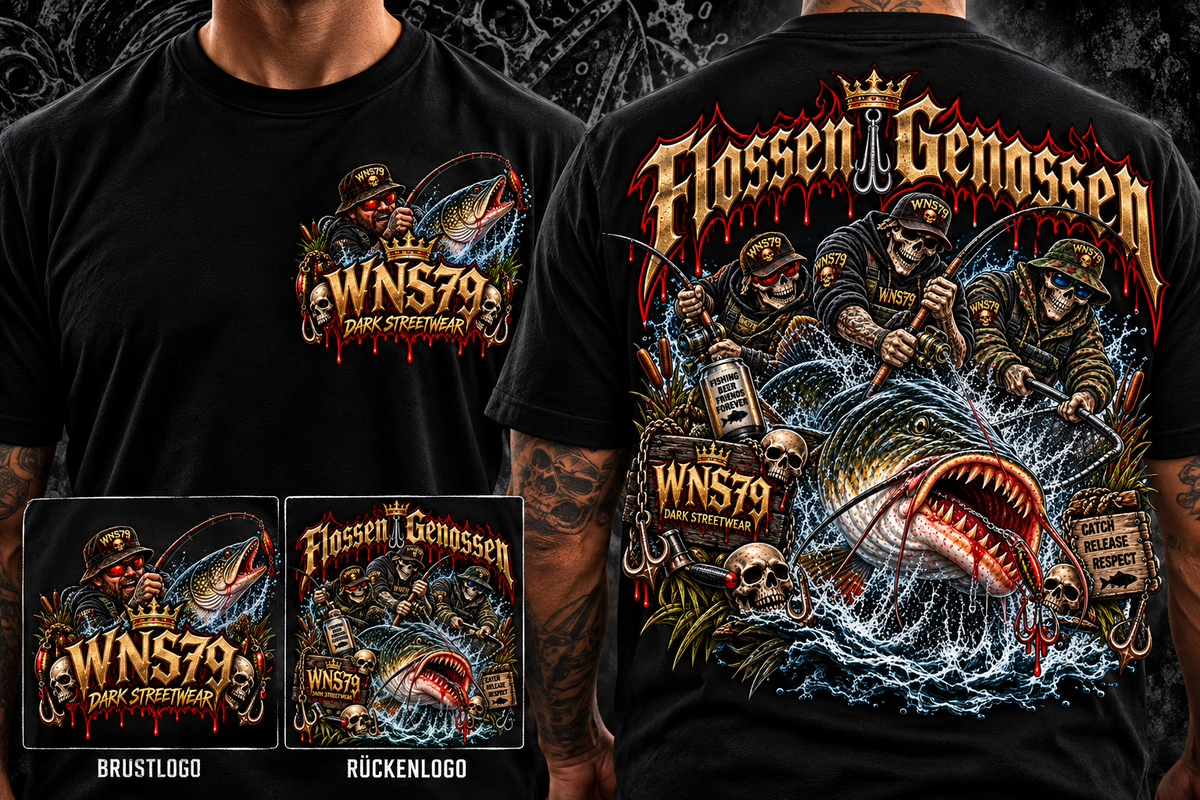 WNS79 T-Shirt – Flossen Genossen