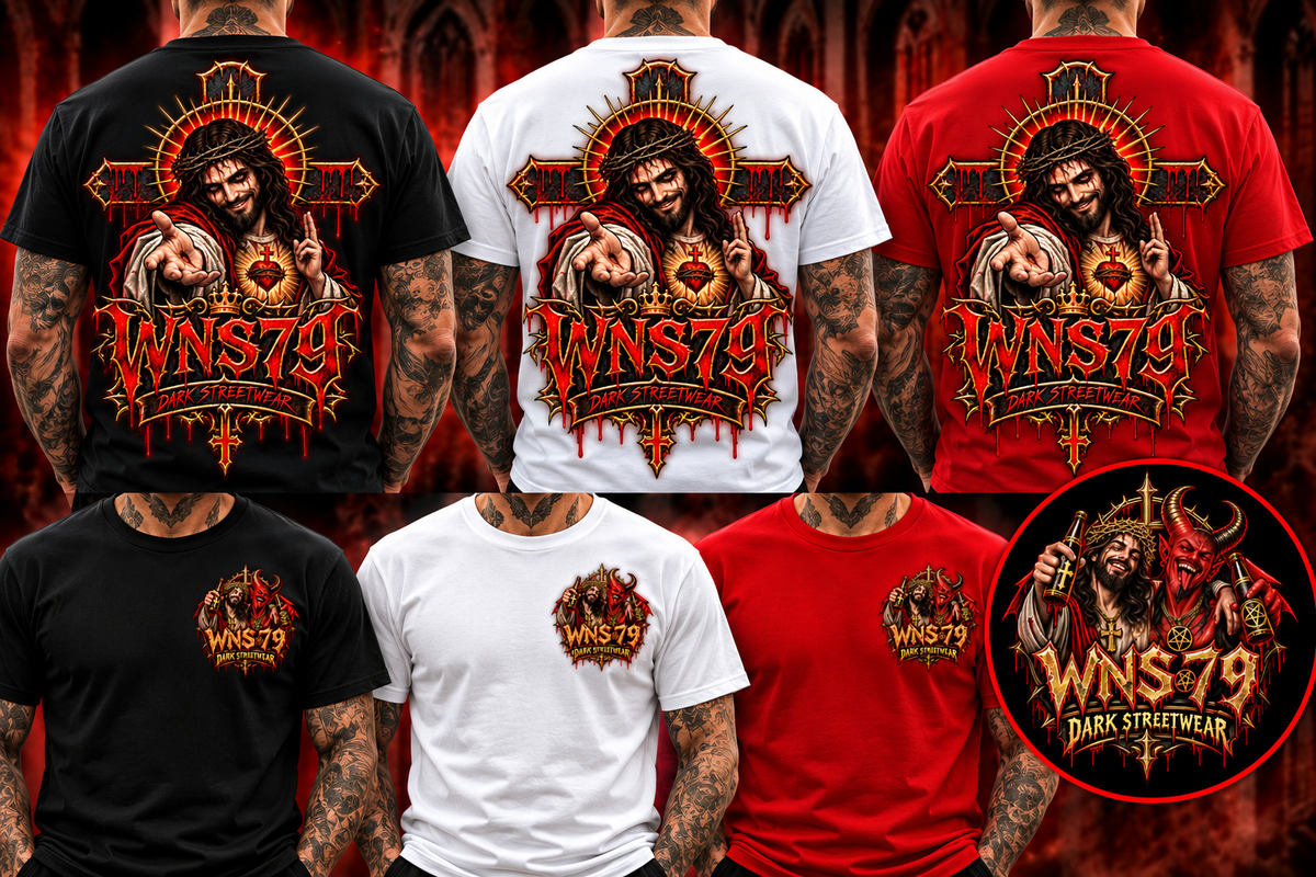 WNS79 T-Shirt – Himmel und Hölle