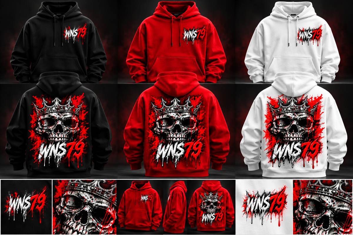 WNS79 Hoodie – WNS79 Totenkopf