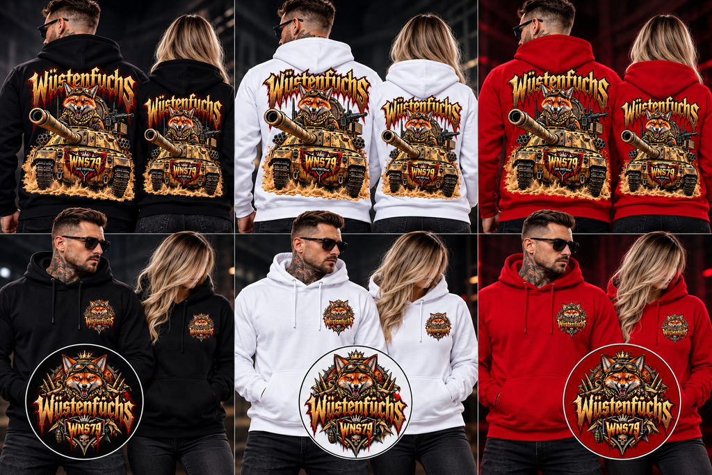 WNS79 Hoodie – Wüstenfuchs