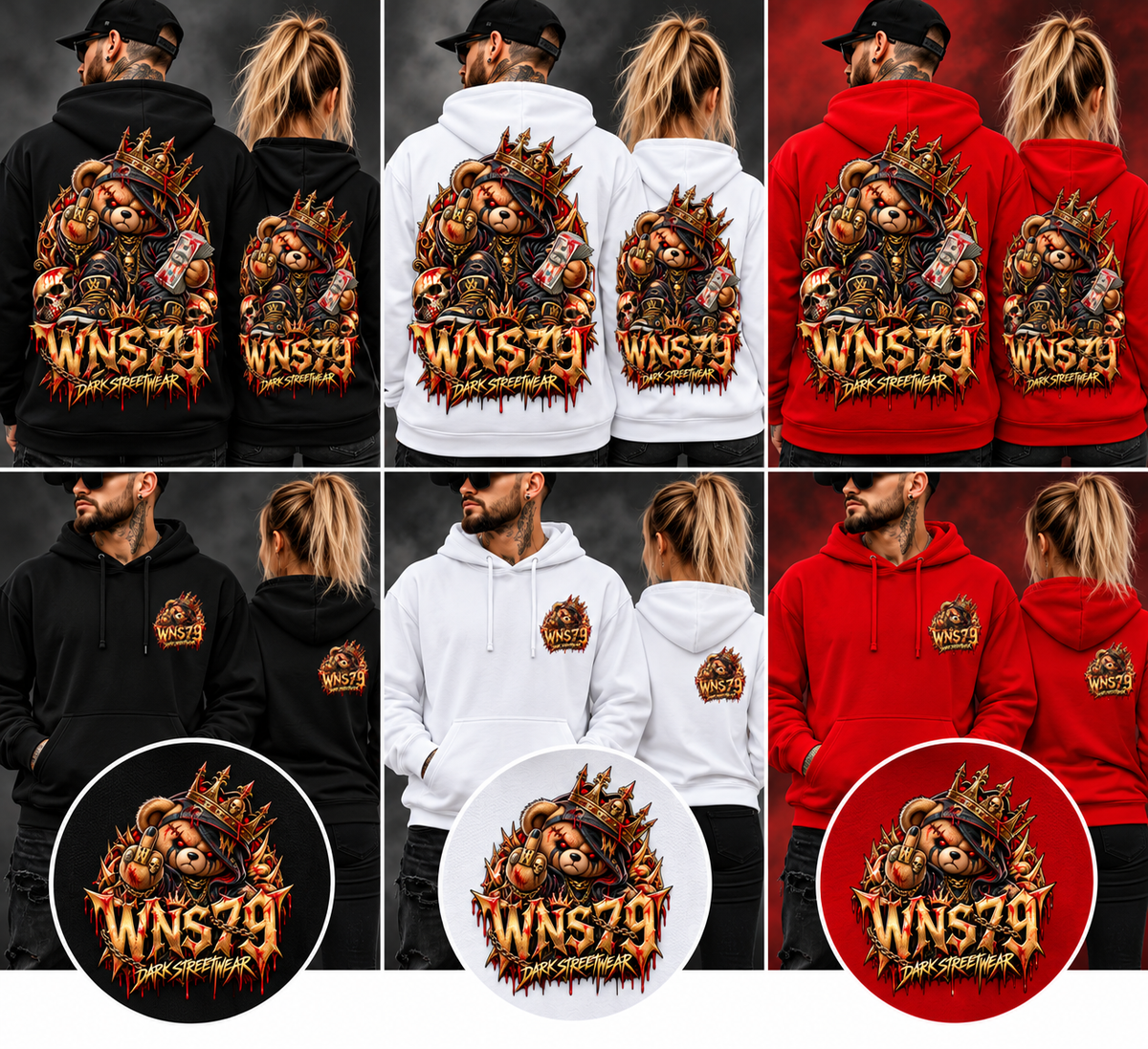 WNS79 Hoodie – King Teddy