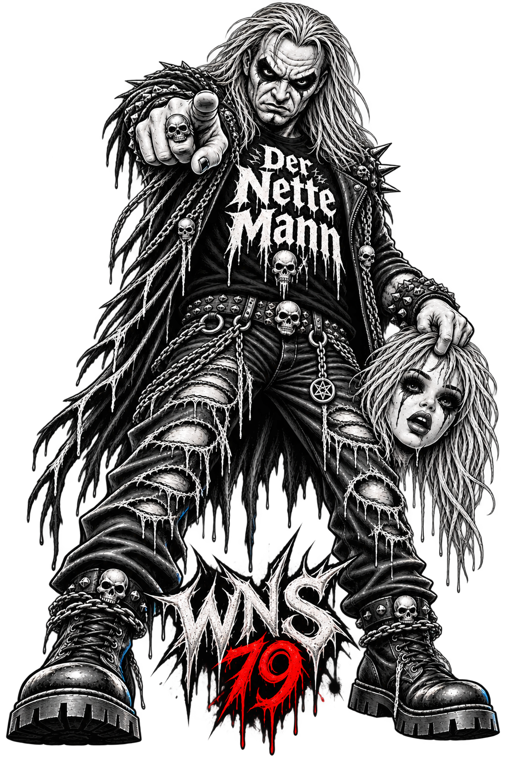 WNS79 Hoodie – Der Nette Mann
