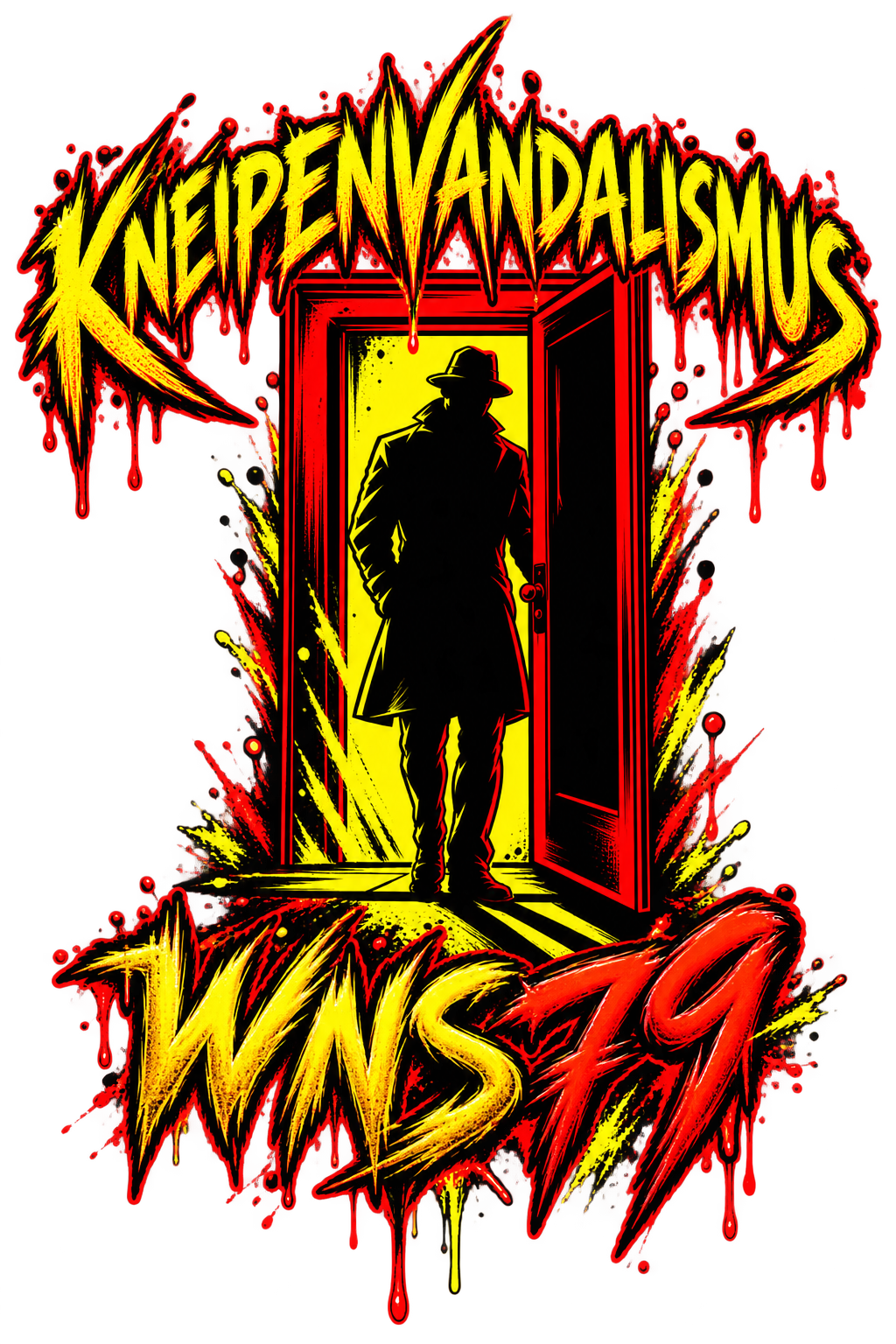 WNS79 Hoodie – Kneipenvandalismus