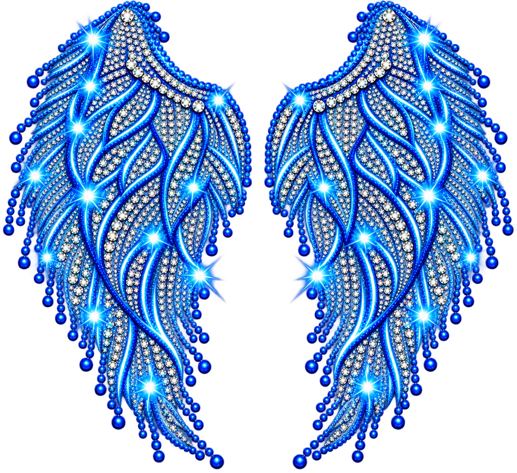 WNS79 Kinder-T-Shirt – Blue Wings