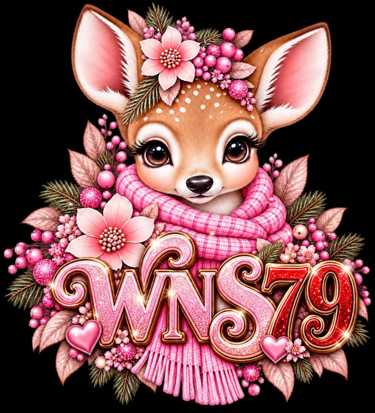 WNS79 Kinder-Hoodie – Blütenreh