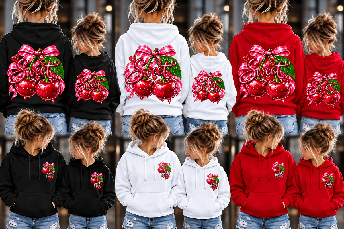 WNS79 Kinder-Hoodie – Sweet Cherry