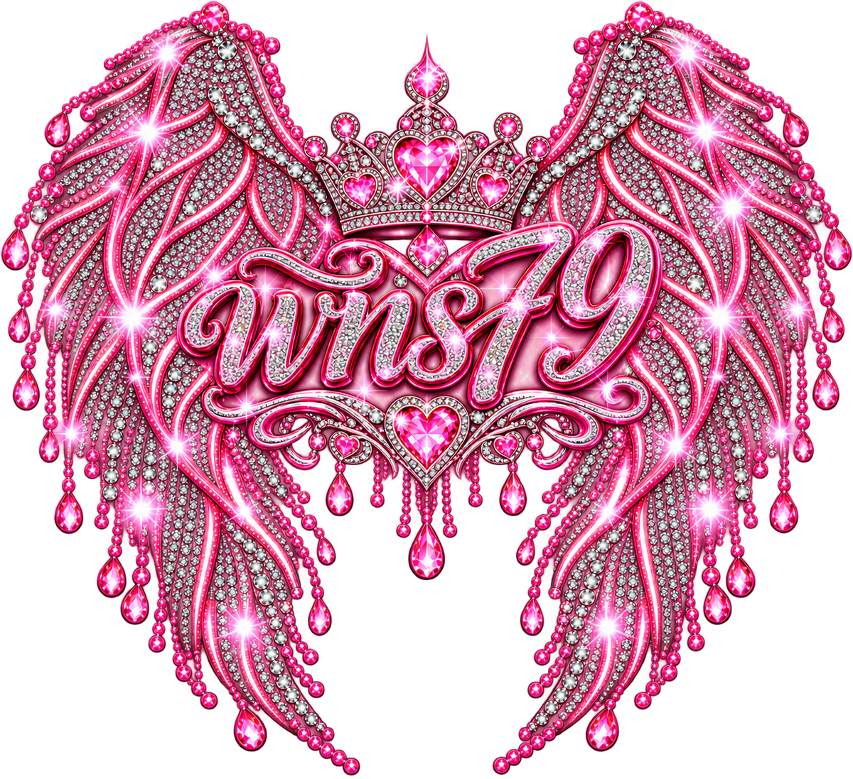 WNS79 Hoodie – Pink Wings